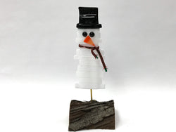 Christmas Stripey Snowman